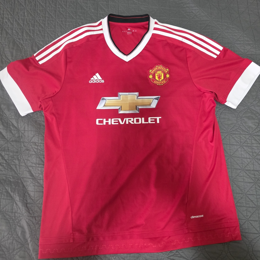 Adidas Red Manchester United Jersey